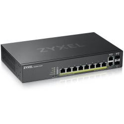 [SWIGS2220-10HP] Switch 19" L2 8 ports Giga POE+ 180W