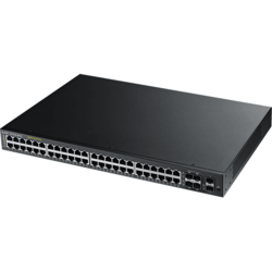 [SWIZY-GS192048HPV2] Switch 19" Smart 48 ports Giga POE + 4 Combo SFP