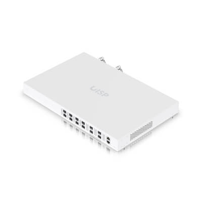 [UISP-FIBER-OLT-XGS] Ubiquiti - UISP-FIBER-OLT-XGS Terminal XGS-PON 10 Gbit/s 8 ports 4 ports SFP28 25G liaison montante rack 1U