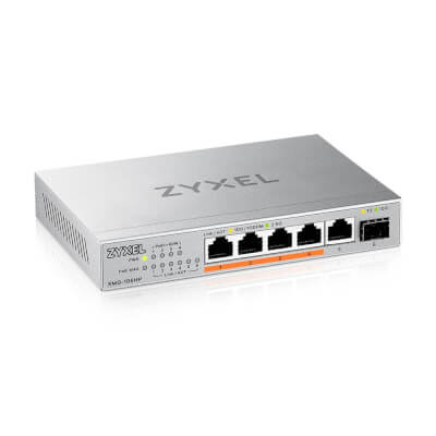 [XMG-105HP-EU0101F] Switch Soho  5 ports 2,5 Giga POE + 70W- 1 SFP+