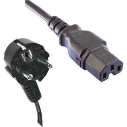 [105210] Câble d'alimentation Secteur -IEC C15 1.8m 0.75mm²