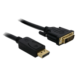 [125530] Câble vidéo Displayport Mâle - DVI 24+1 M 1.8m