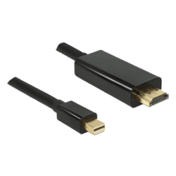 [125546] Câble Mini DisplayPort Mâle / HDMI Mâle 2m