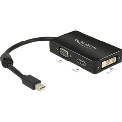 [125563] Adaptateur mini Display / VGA + HDMI + DVI 24+1