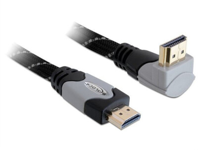 [1320500] Câble vidéo HDMI 4K High speed coudé vertical 5m