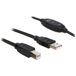 [201010A] Câble USB 2.0 actif AB Mâle longueur 10m