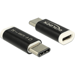[20443] Adaptateur USB Type C Mâle périph. / micro B F PC