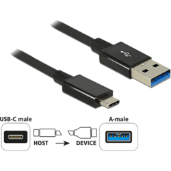 [20447] Câble USB SuperSpeed 3.1 Type C / A M 1m