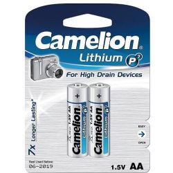 [26804] Pack 2 piles Lithium LR06 AA Ultra Long life