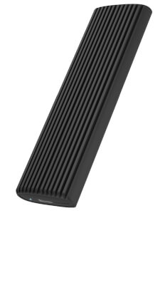 [287172] Boîtier externe M.2 NVMe & SSD USB 3.1 Type C & A