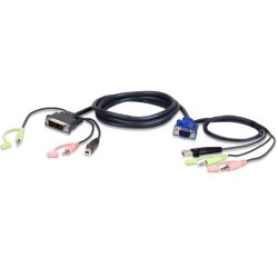 [2L7DX3U] Câble KVM 2L-7Dx3U 3m