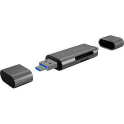 [317350] Mini Lecteur de cartes USB (3 con.) SD microSD