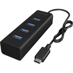 [317533] Hub USB 3.0 externe 4 ports - entrée Type C