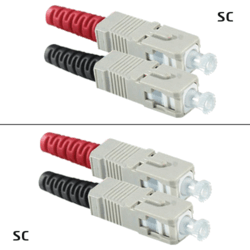 [490685-3] Jarretière OM3 SC/UPC Duplex Primacy 3m