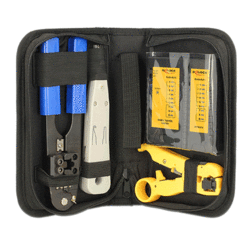 [49085] Mallette outillage réseaux RJ45 4 outils