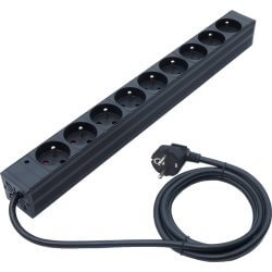 [5012-91] Multiprise rackable 19" 9 sorties 16A 3600W