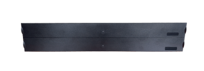 [5122-2] Obturateur 19'' 2U noir Plastique clipsable