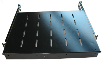 [5123] Plateau coulissant 19" 1U prof. 350 25kg