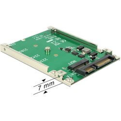[65083] Adaptateur interne 2"1/2 Sata 22p > M.2 7mm