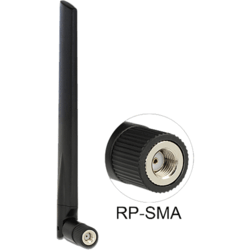 [ANT-D02] Antenne omni. 2.4Ghz 3dBi / 5Ghz 5dBi RP-SMA 360°