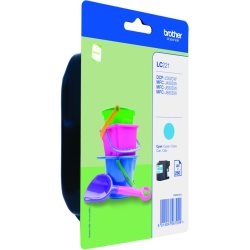 [BROLC221CBP] Cartouche d'encre cyan sous blister LC221C