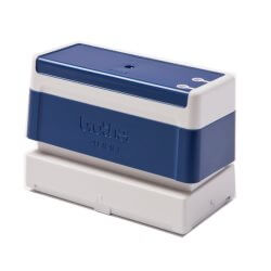 [BROPR4090E6P] PR4090E TAMPON ENCRE 40 X 90 MM BLEU