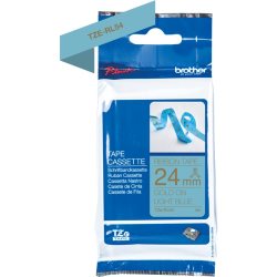 [BROTZERL54] Ruban TZERL54 24mm or / bleu  tissu non adhésif