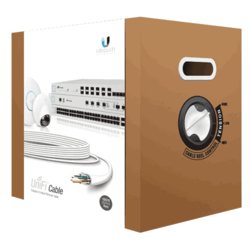 [C6UB305U] Boîte de 305m 4 paires U/UTP Cat 6 monobrin