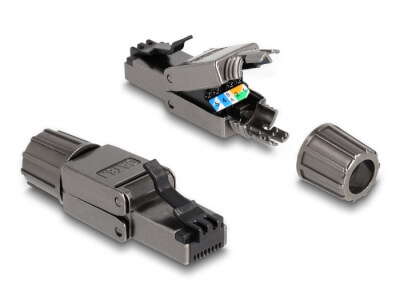 [C8CS3] Connecteur réseau RJ45 Cat 8 STP Toolfree