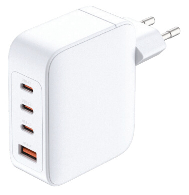 [DCF141/E] Chargeur GaN 140W - 3 ports USB-C - 1 port USB-A