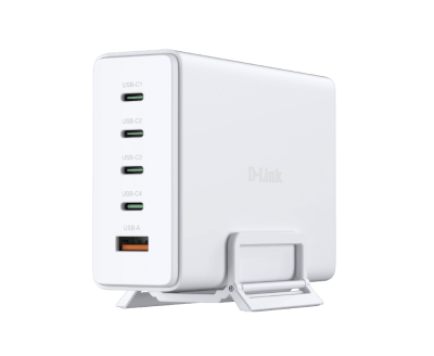 [DCF241/E] Chargeur GaN 240W - 4 ports USB-C - 1 port USB-A