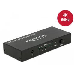 [DE18685] Switch HDMI 5 In 1 Out 4K 60Hz desktop