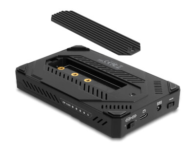 [DE42020] Boîter externe USB C M.2 SSD + 2"1/2 SSD/HD