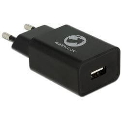 [DE62968] Chargeur USB 1 sorties 3,6 à 12V QC 3.0 noir