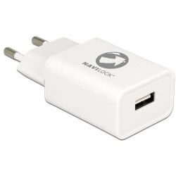 [DE62969] Chargeur USB 1 sorties 3,6 à 12V QC 3.0 blanc