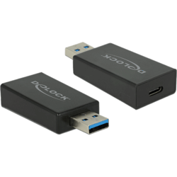 [DE65689] Adaptateur USB Super Speed 3.1 A Mâle > C Femelle