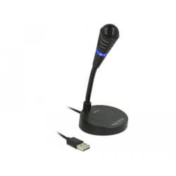[DE65868] Microphone desktop USB avec bouton mute