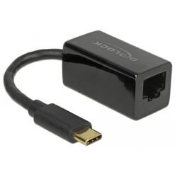 [DE65904] Adaptateur ethernet USB Type C 3.1 Giga noir