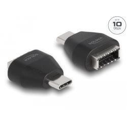 [DE66058] Adaptateur USB 3.2 Type C Mâle vers Key A Femelle