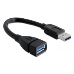 [DE82776] Câble USB 3.0 A M> A F 15cm