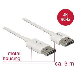[DE85138] Câble vidéo Premium HDMI High Speed 3D 4K 3m