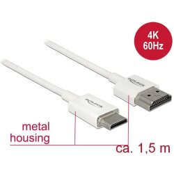 [DE85143] Câble vidéo Premium HDMI - Mini HDMI C 3D 4K 1,5m