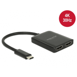 [DE87719] Adaptateur USB type C > dual HDMI 4K @30Hz
