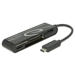 [DE91739] Lecteur de cartes USB 2.0 Type C 5 slots
