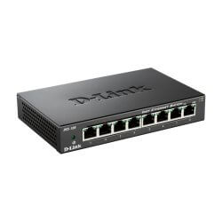 [DES108] Switch 8 ports 10/100 Mbits Boîtier  Métallique