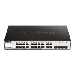 [DGS1210-20/E] Switch SMART+ avec 16 Giga et 4 ports combo SFP
