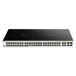 [DGS1210-52/E] Switch SMART+ avec 48 ports Giga et 4 Combo SFP