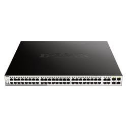 [DGS1210-52MP/E] Switch SMART+ 48 Giga PoE at 370W + 4 Combo SFP