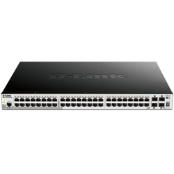 [DGS1510-52XMP/E] Smart Pro 48 Ports Giga PoE at 370W + 4 SFP+