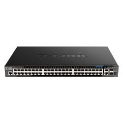 [DGS1520-52MP/E] L3Light 44Gig PoE & 4x2,5Gig PoE + 2x10GbE + 2SFP+